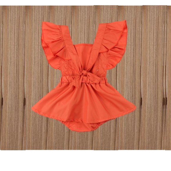 Fox Romper Thanksgiving Birthday Dress Outfit Safari Wild One Birthday Easter - Picture 4 of 9